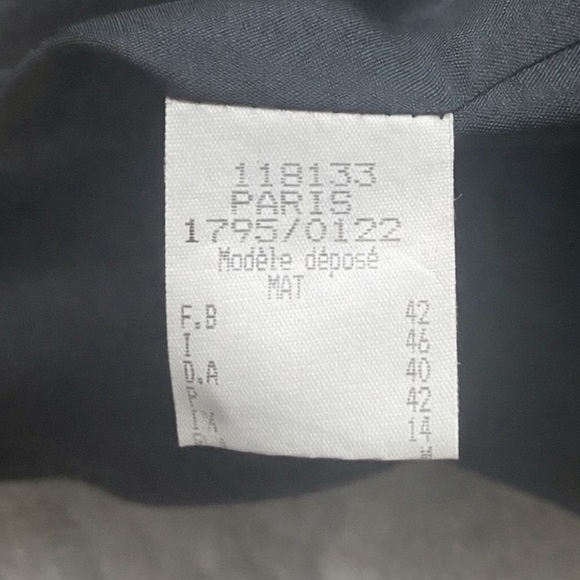 BALENCIAGA pour (for) 3 Suisses Black Cowl Neck Sheath Dress NWOT US10 Stunning! - Picture 6 of 7